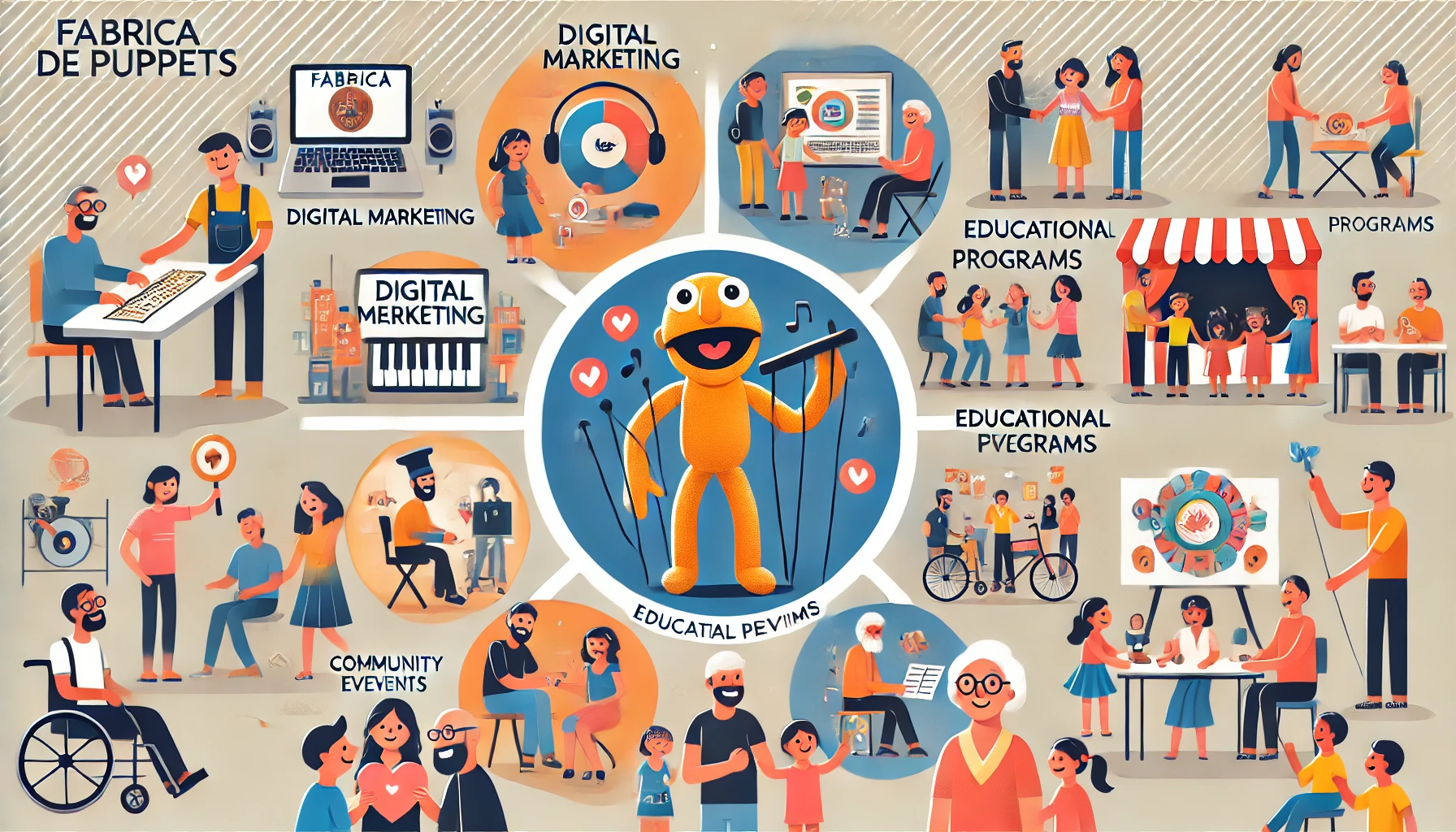 Proceso de Construcción: El Arte de Crear Títeres Únicos